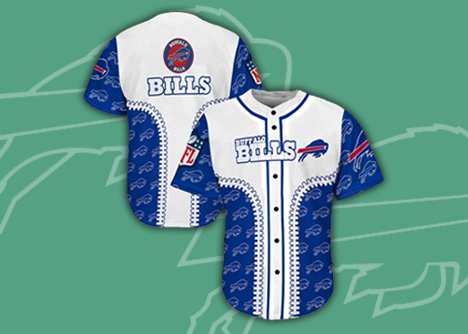 Buffalo Bills Baseball Jersey