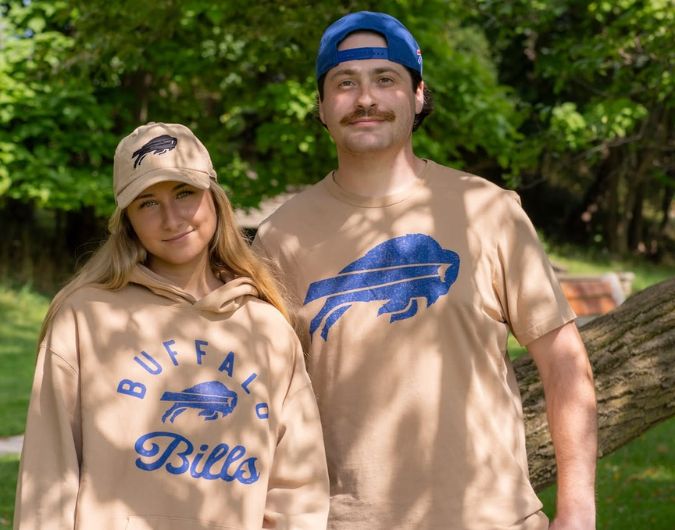buffalo bills clothing with 47 brand dusted collection