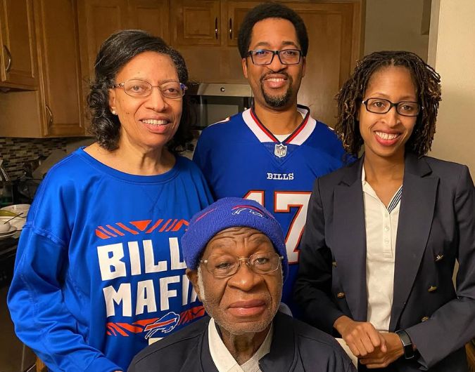 Buffalo Bills shirt with Aimee