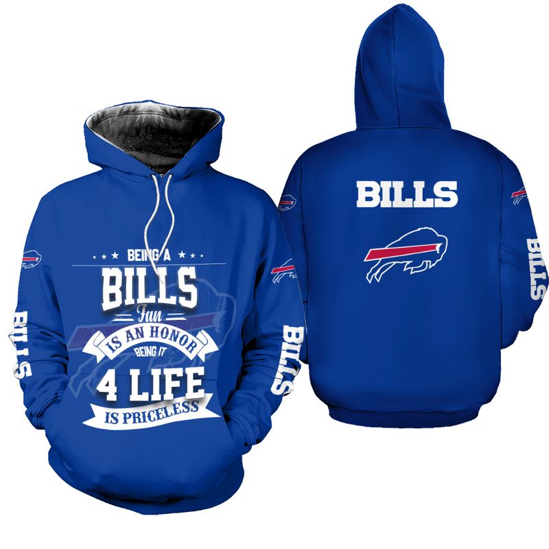 Being A Bills Fan Is An Honor All Over Print Hoodie