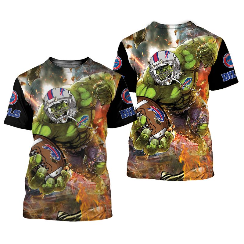 Buffalo Bills Amazing Hulk All Over Print Shirt