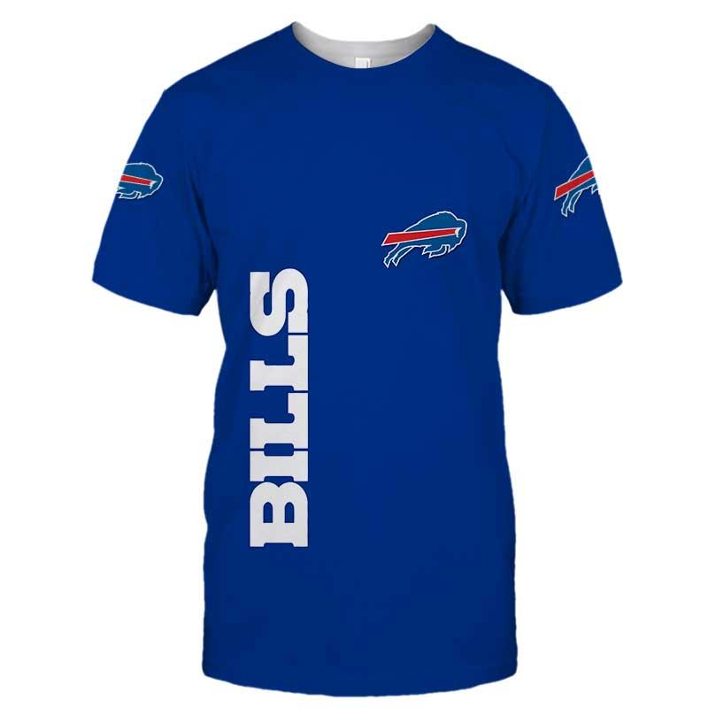 Buffalo Bills Bold Emblem All Over Print Shirt