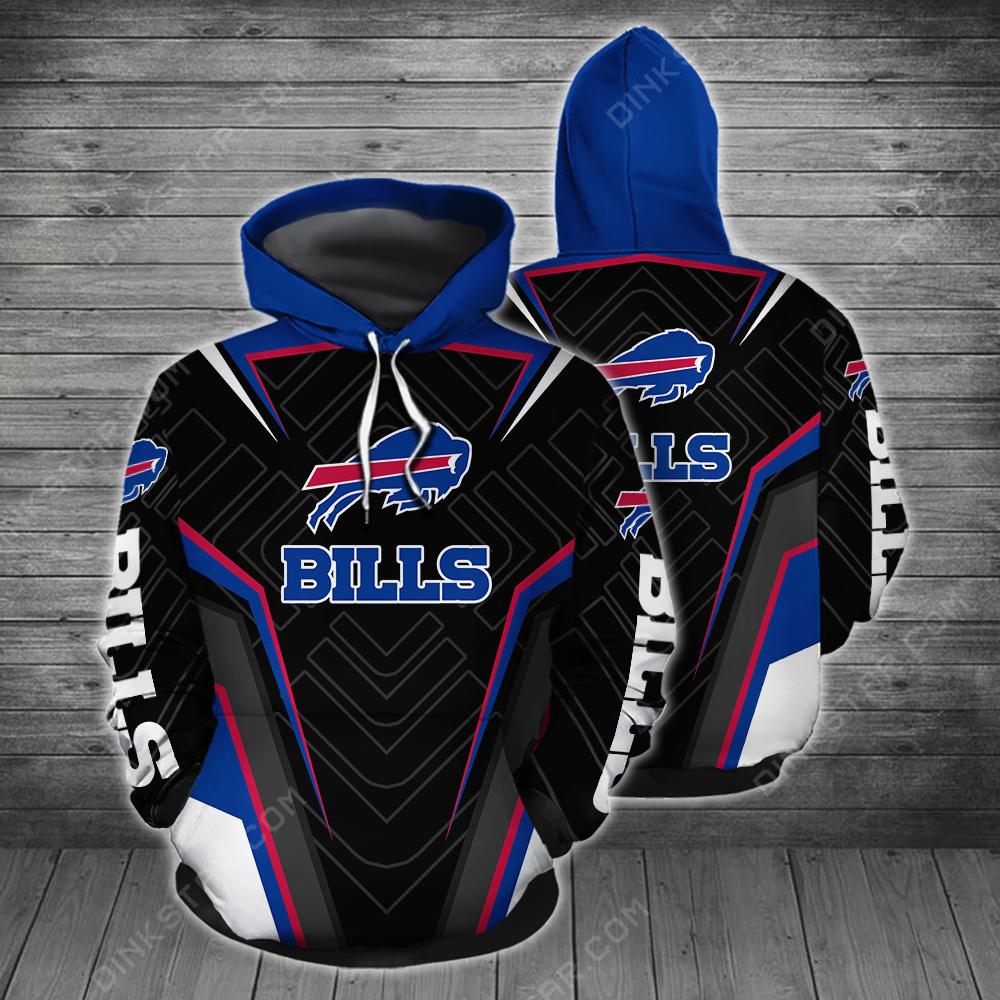 Buffalo Bills Bold Spirit All Over Print Hoodie