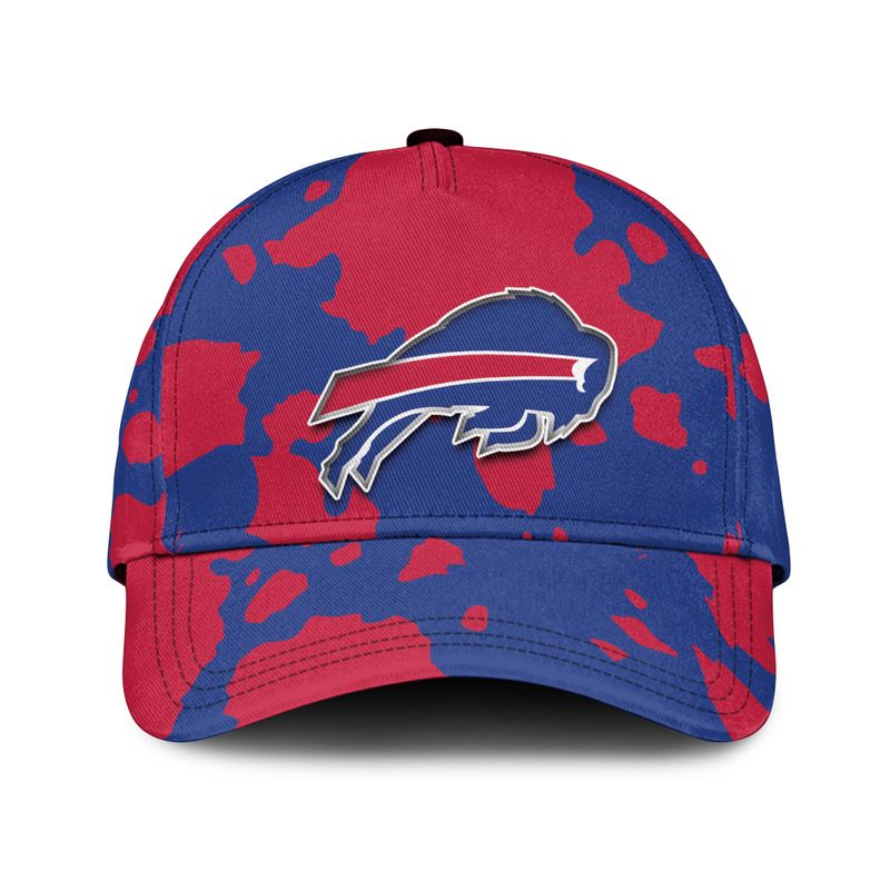 Buffalo Bills Cow Print Patterns Allover Print Baseball Cap