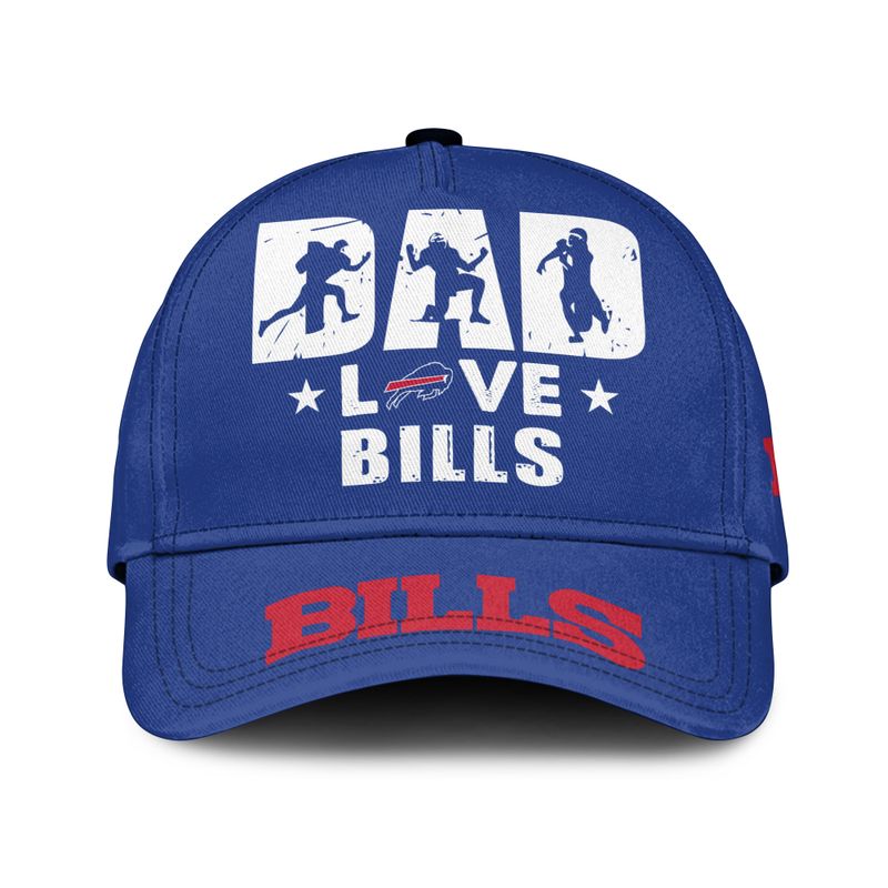 Buffalo Bills Dad Love Best Gift For Father's Day Baseball Cap