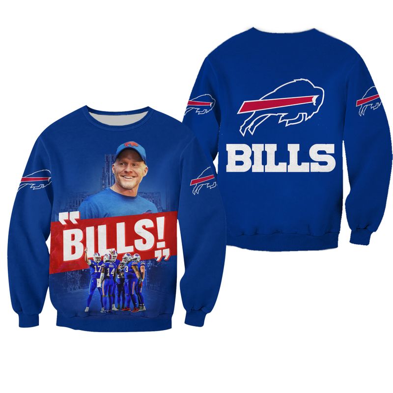 Buffalo Bills Dreamteam All Over Print Sweatshirt
