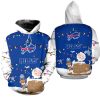 Buffalo Bills Festive Christmas Lights Snowman Hoodie