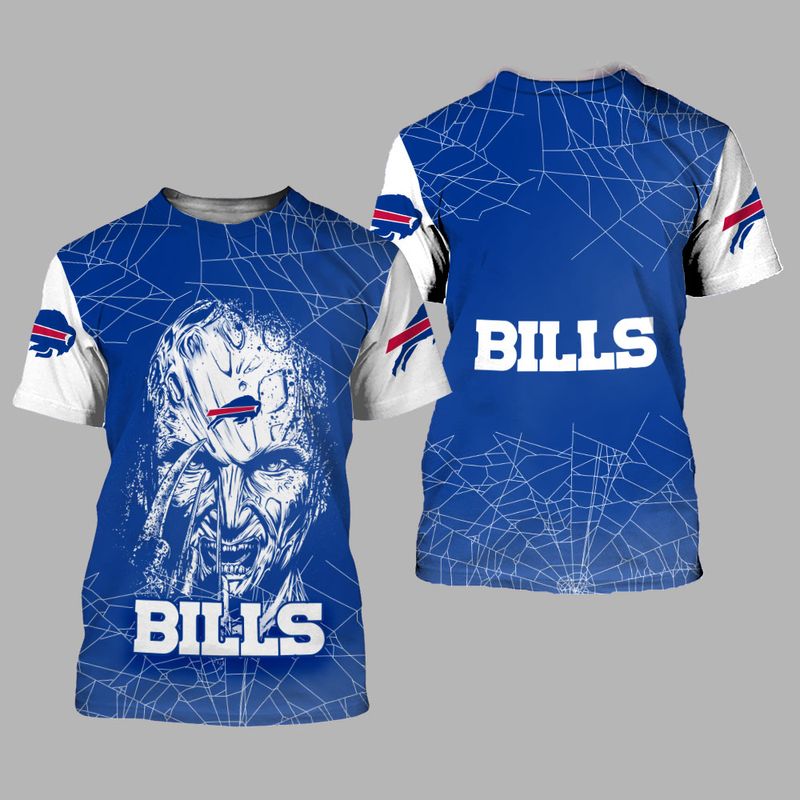 Buffalo Bills Freddy Krueger Halloween Shirt