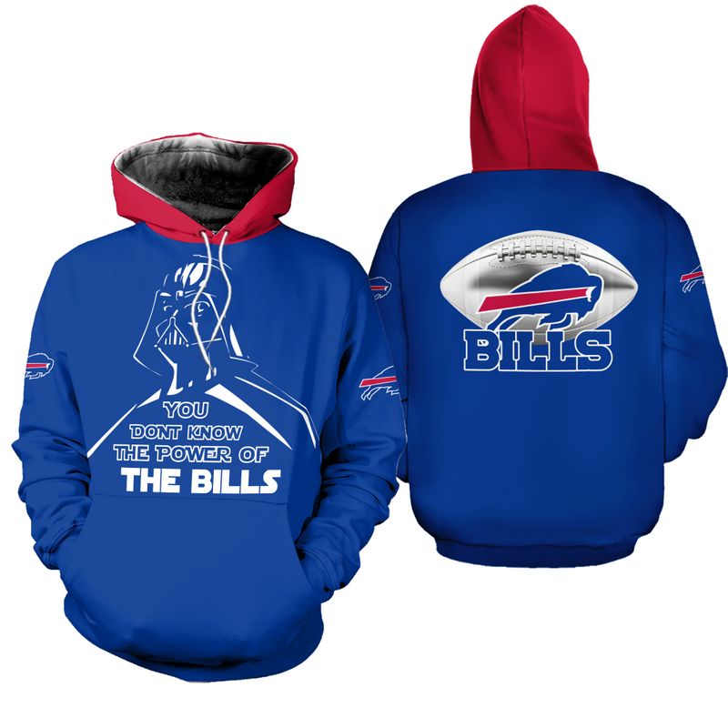 Buffalo Bills Galactic Power All Over Print Hoodie