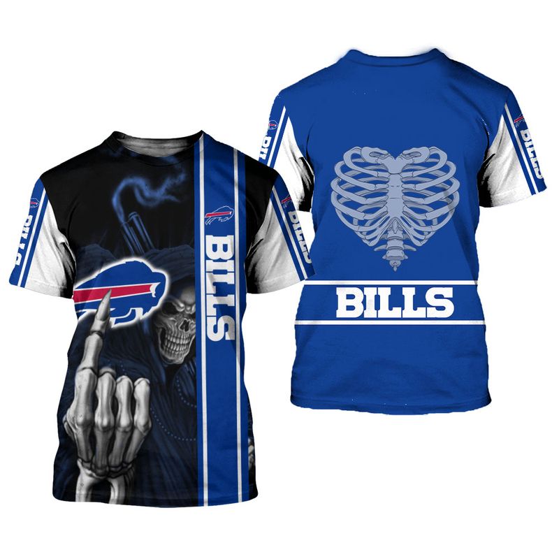 Buffalo Bills Grim Reaper Warrior Shirt