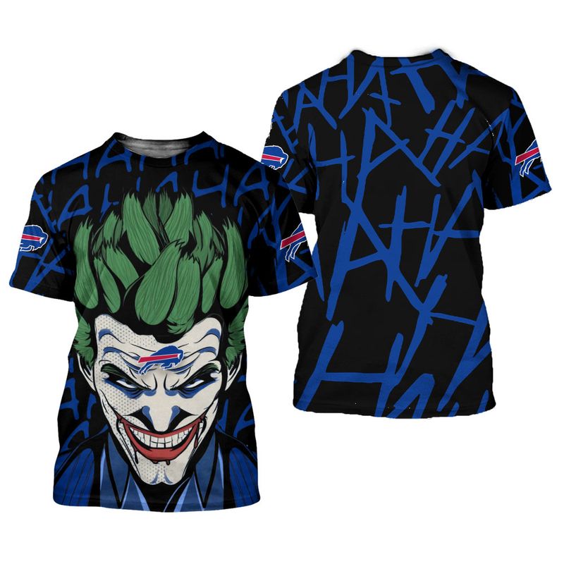 Buffalo Bills Halloween Joker All Over Print Shirt