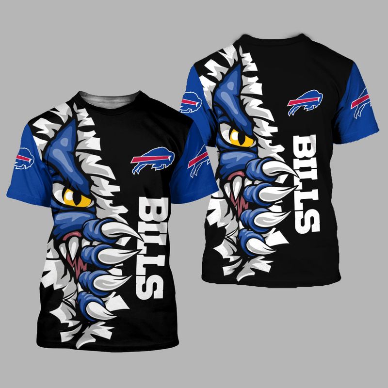 Buffalo Bills Halloween Monster All Over Print Shirt