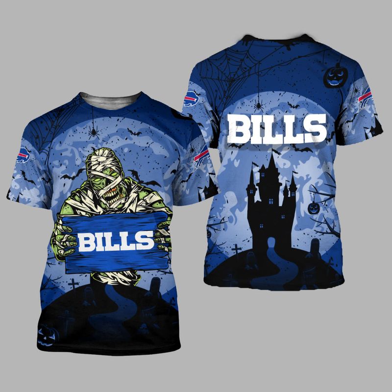 Buffalo Bills Halloween Mummy All Over Print Shirt