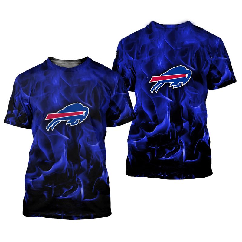 Buffalo Bills Inferno Blaze All Over Print Shirt