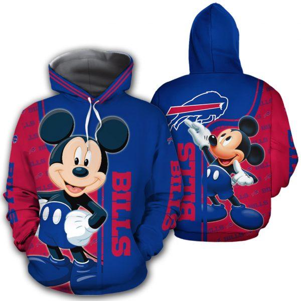 Buffalo Bills Mickey Street Style Hoodie