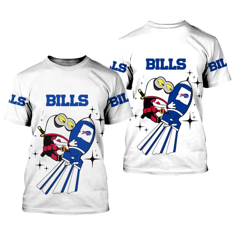 Buffalo Bills Minions Rocket Blast Shirt