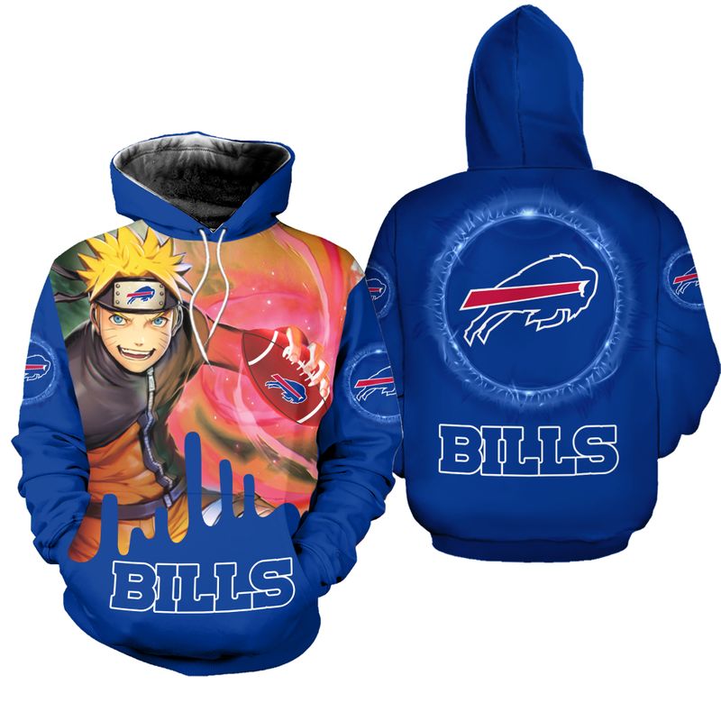 Buffalo Bills Naruto Ninja Storm Hoodie