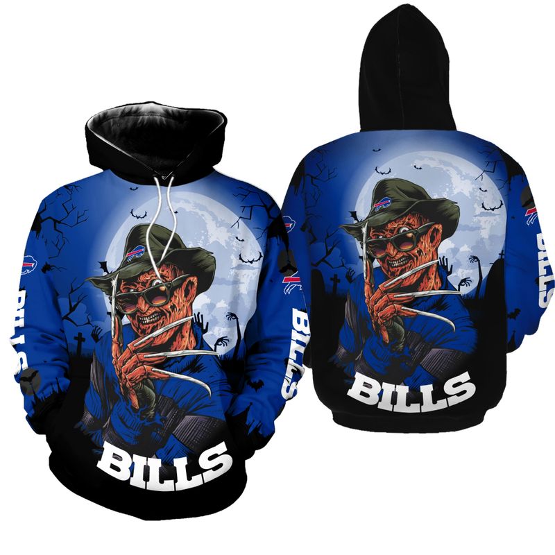 Buffalo Bills Nightmare Freddy Hoodie