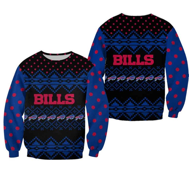 Buffalo Bills Nordic Winter Ugly Sweater Sweatshirt