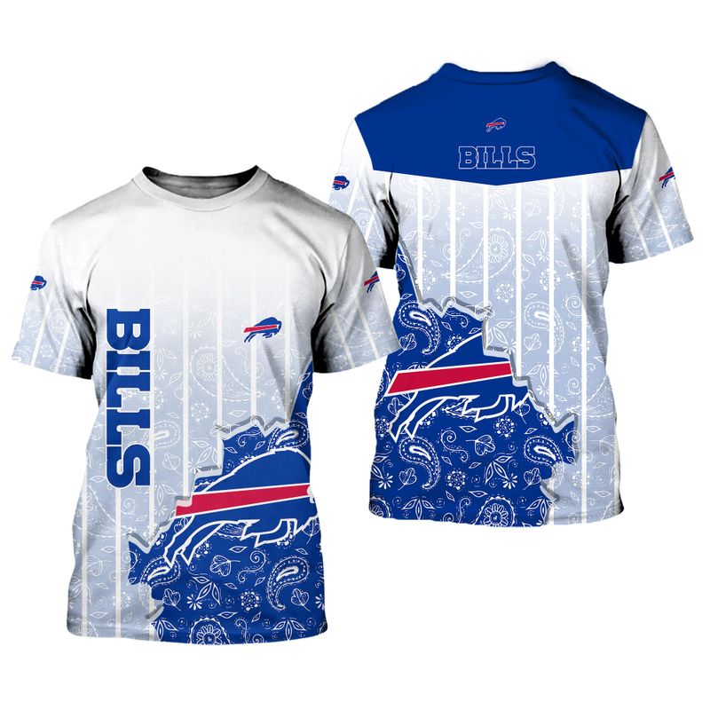 Buffalo Bills Paisley State Pride Shirt