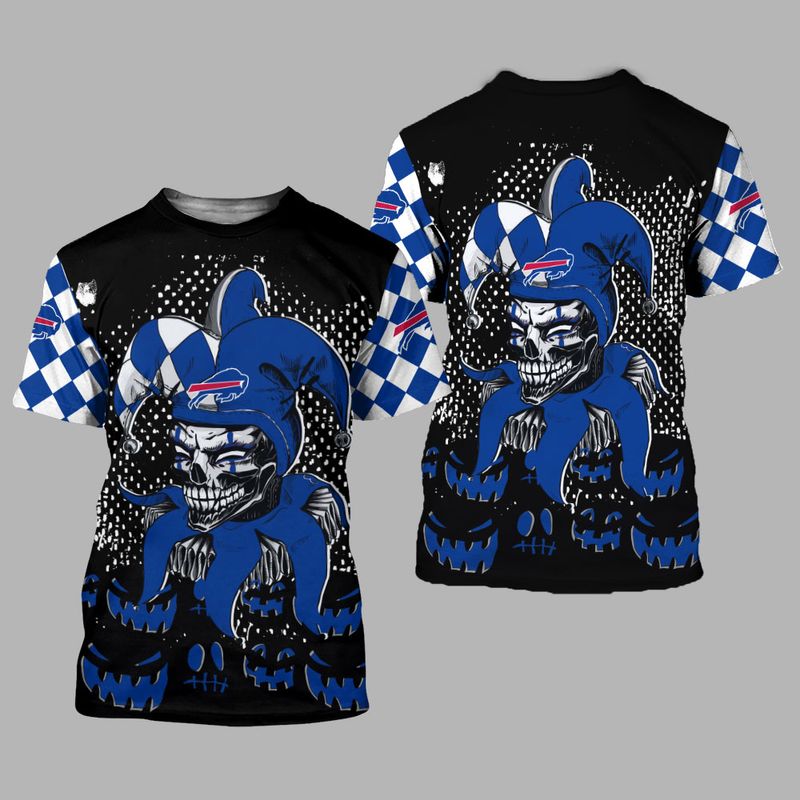 Buffalo Bills Sinister Jester All Over Print Shirt