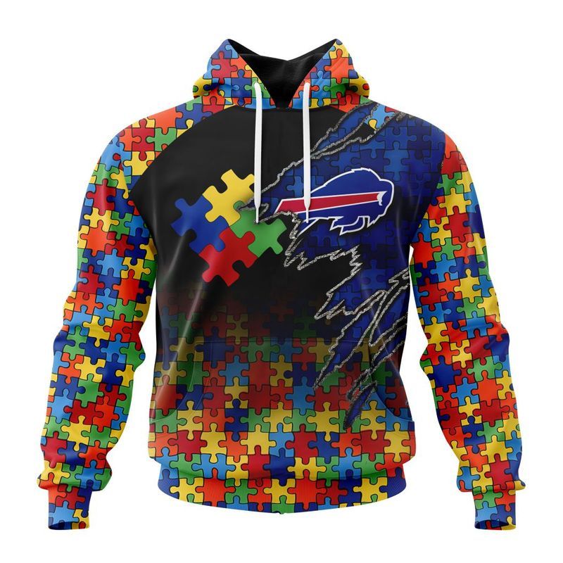 Buffalo Bills Special Autism Awareness Design Hoodie