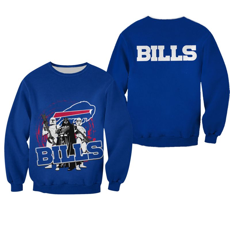 Buffalo Bills Star Wars All Over Print Sweatshirt