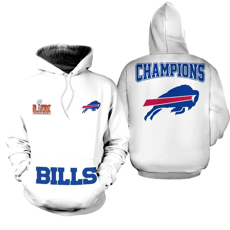 Buffalo Bills Super Bowl LIX Design Hoodie