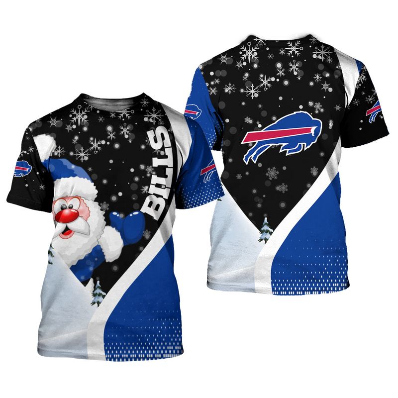 Buffalo Bills Winter Wonderland Santa Shirt