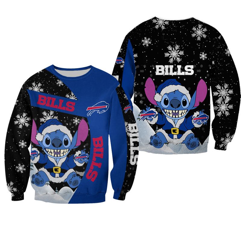 Buffalo Bills Xmas Winter Stitch Sweatshirt