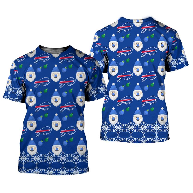 Buffalo Bills Yeti Holiday All Over Print Shirt
