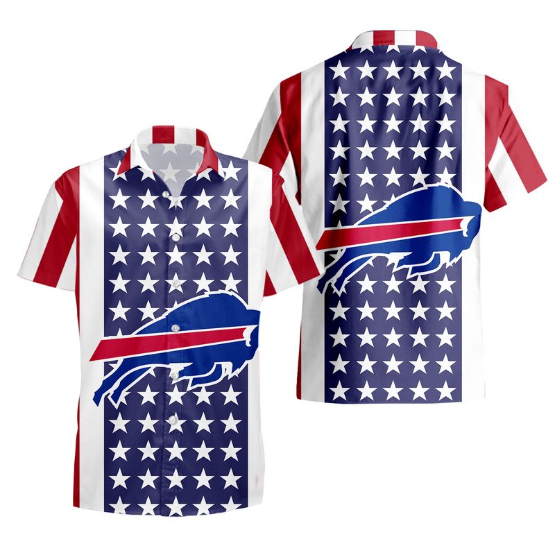 Buffalo Bills American Pride Hawaiian Shirt