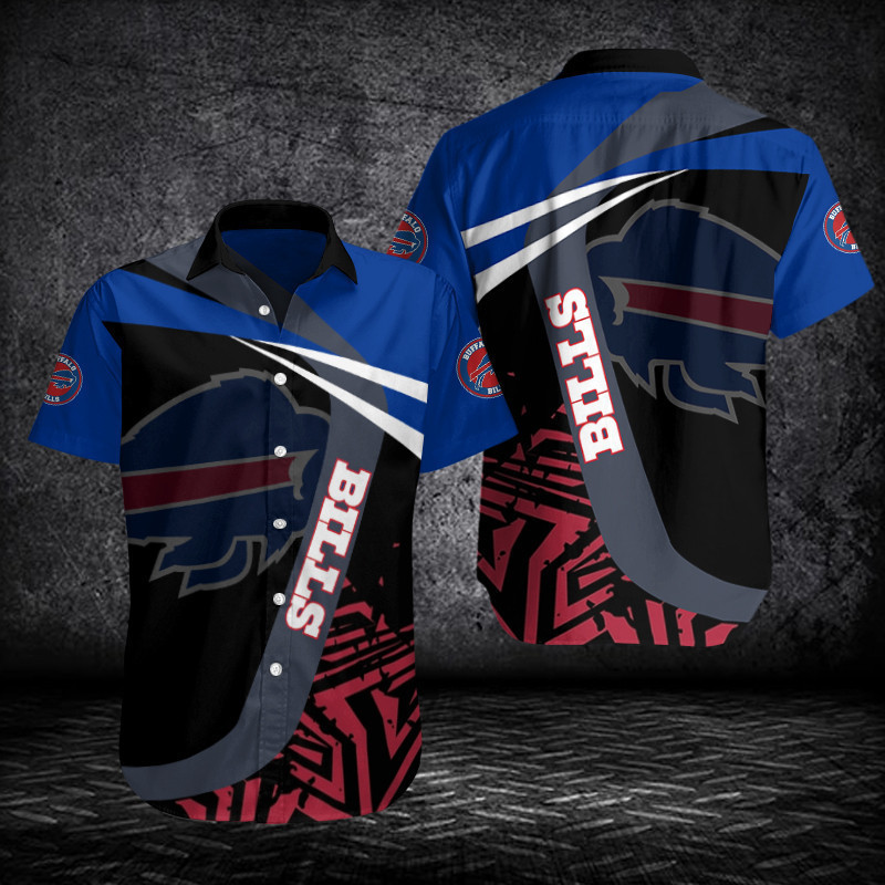 Buffalo Bills Bold Racer Hawaiian Shirt