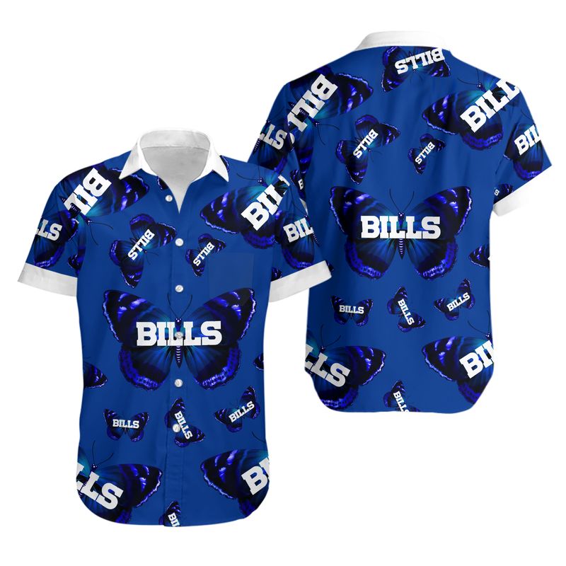 Buffalo Bills Butterfly Spirit Hawaiian Shirt