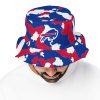 Buffalo Bills Camo Pattern Limited Bucket Hat above