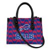 Buffalo Bills Carrelage Union Brasilia Pattern Limited Edition Fashion Lady Handbag back