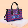 Buffalo Bills Carrelage Union Brasilia Pattern Limited Edition Fashion Lady Handbag left side