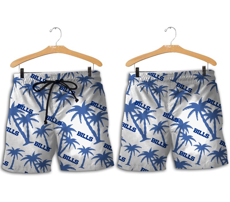 Buffalo Bills Coconut Paradise Hawaiian Short