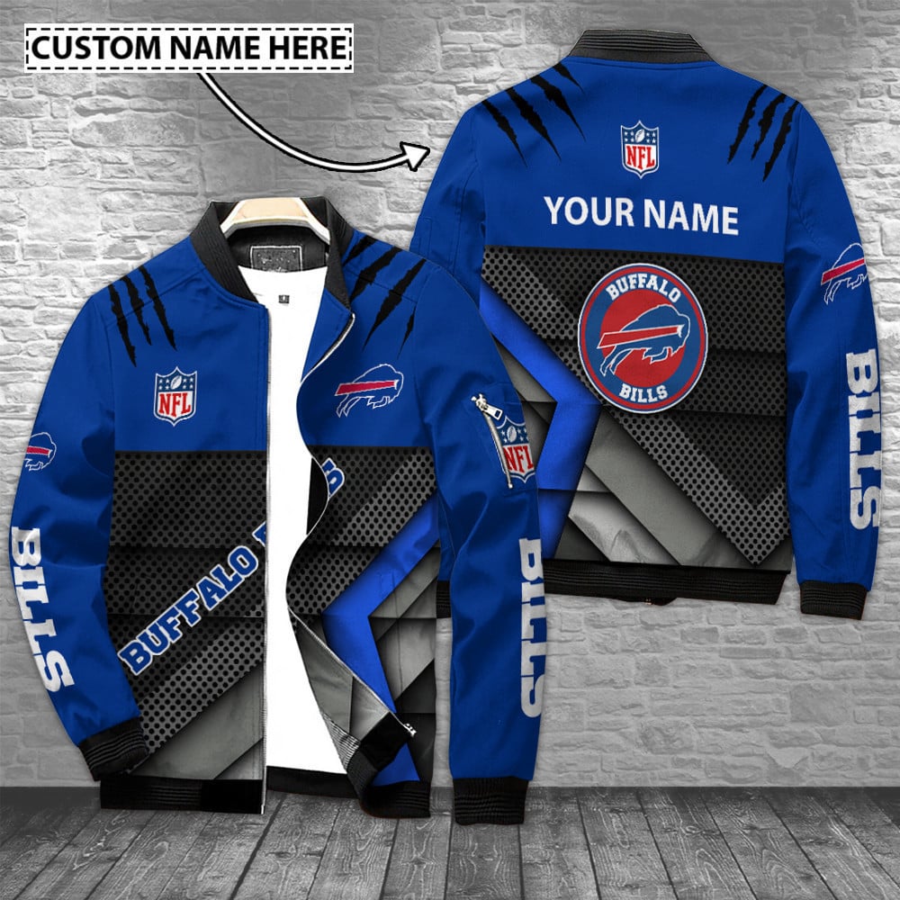 Buffalo Bills Custom Clash Bomber Jacket