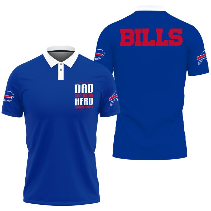 Buffalo Bills Dad Superstar Wonderful Polo Shirt