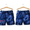 Buffalo Bills Dangerous Smiling Skull Hawaiian Short