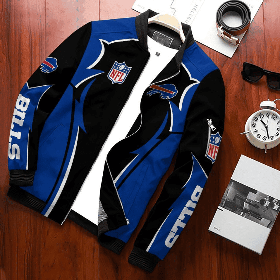 Buffalo Bills Electric Storm Bomber Jacket