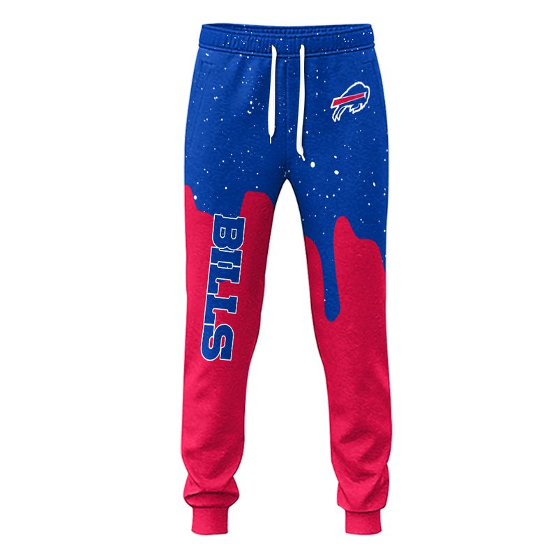 Buffalo Bills Falling Night Sky All Over Print Sweatpants