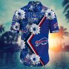 Buffalo Bills Floral Breeze Hawaiian Shirt back