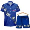 Buffalo Bills Floral Elegance Hawaiian Shirt with short