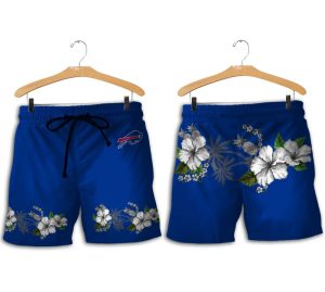 Buffalo Bills Floral Elegance Hawaiian short
