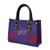 Buffalo Bills Flower Pattern Limited Edition Fashion Lady Handbag right side