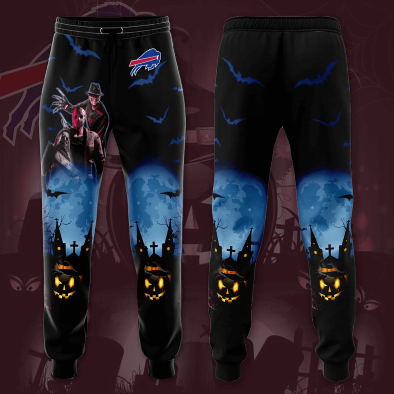 Buffalo Bills Halloween Nightmare All Over Print Sweatpants
