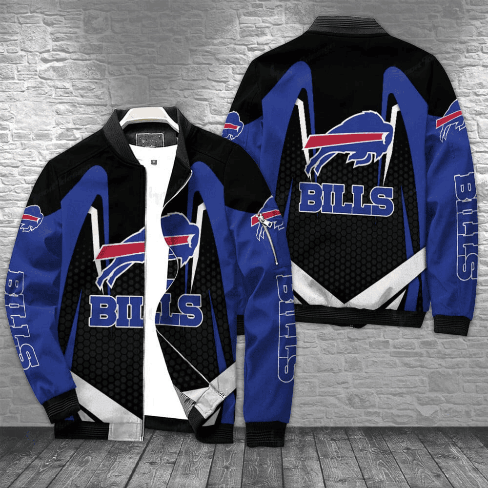 Buffalo Bills Hexcore Power Play Bomber Jacket