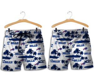 Buffalo Bills Island Getaway Hawaiian Short